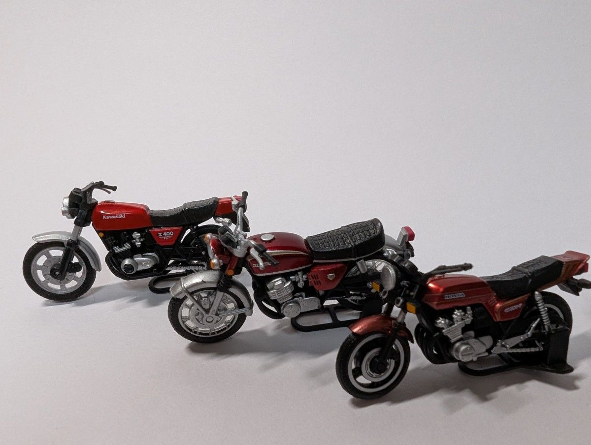 ゆう様CBX400F ミニチュアバイク 3台セット CBX400F ミニチュアバイク