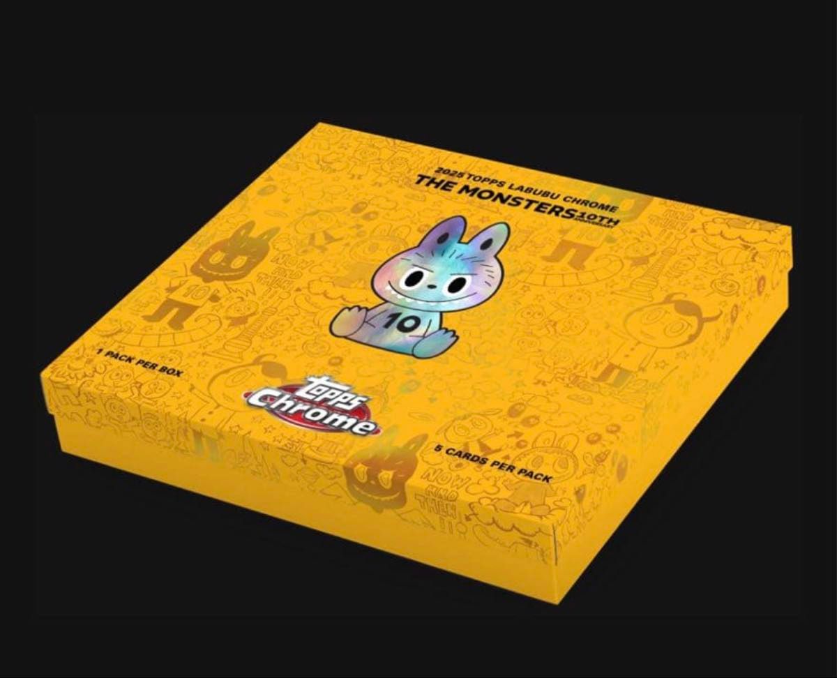 2025 Topps Chrome Labubu Anniversary Box ラブブ トップス｜Yahoo