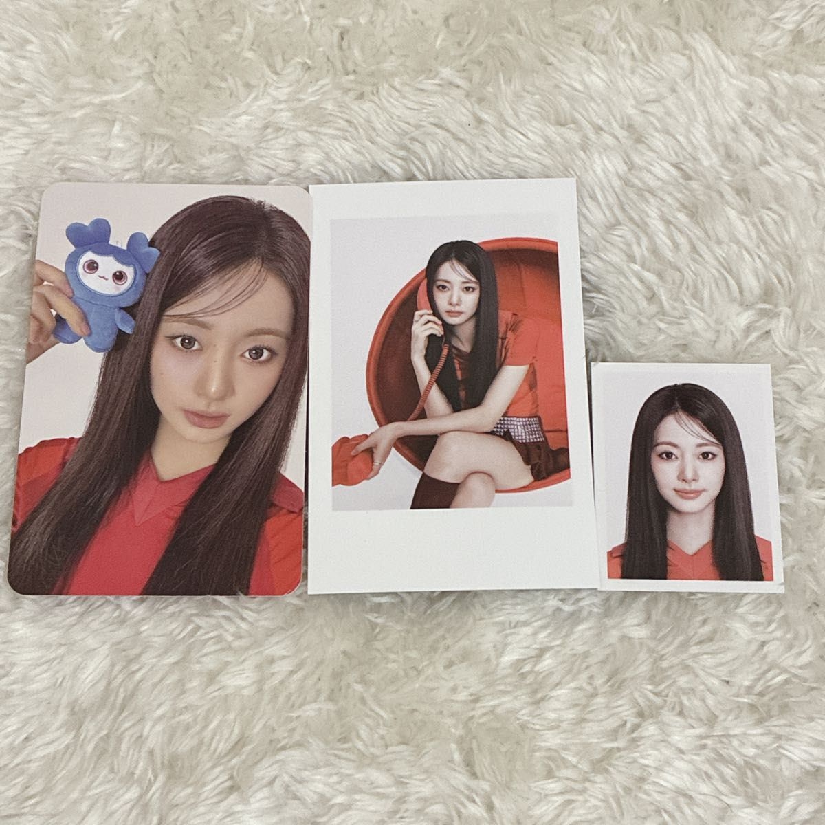 3点セット ツウィ トレカ チェキ 証明写真 TWICE シーグリ 2026