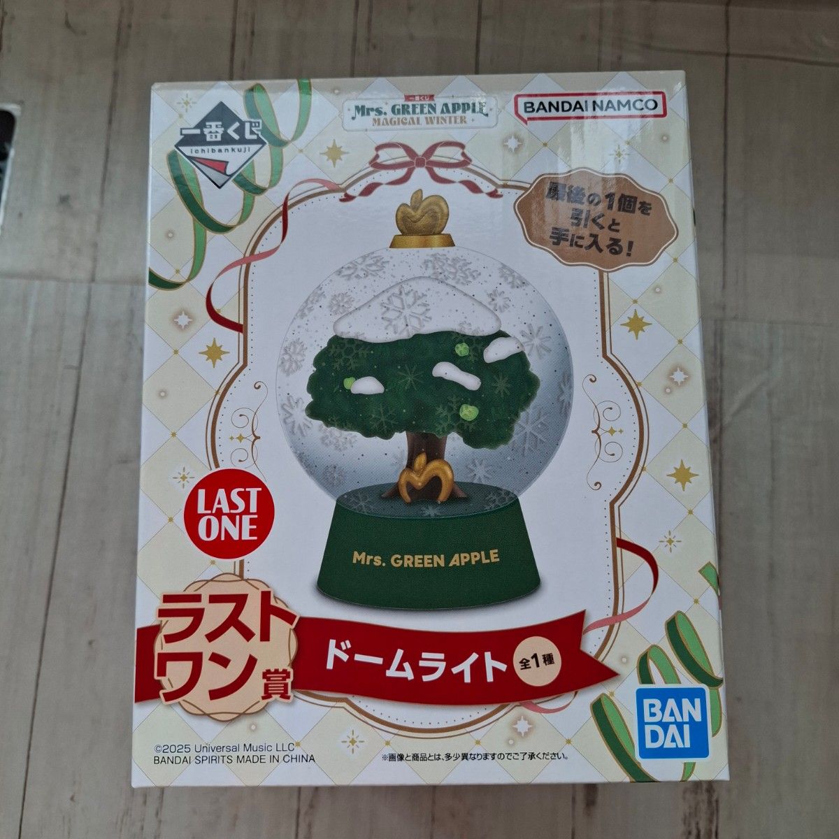 おまけつき】Mrs GREEN APPLE ミセス 一番くじ ラストワン賞 スノー