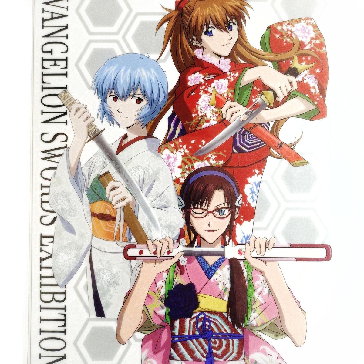 1/7削除 エヴァンゲリオン アスカ レイ マリ クリアファイル