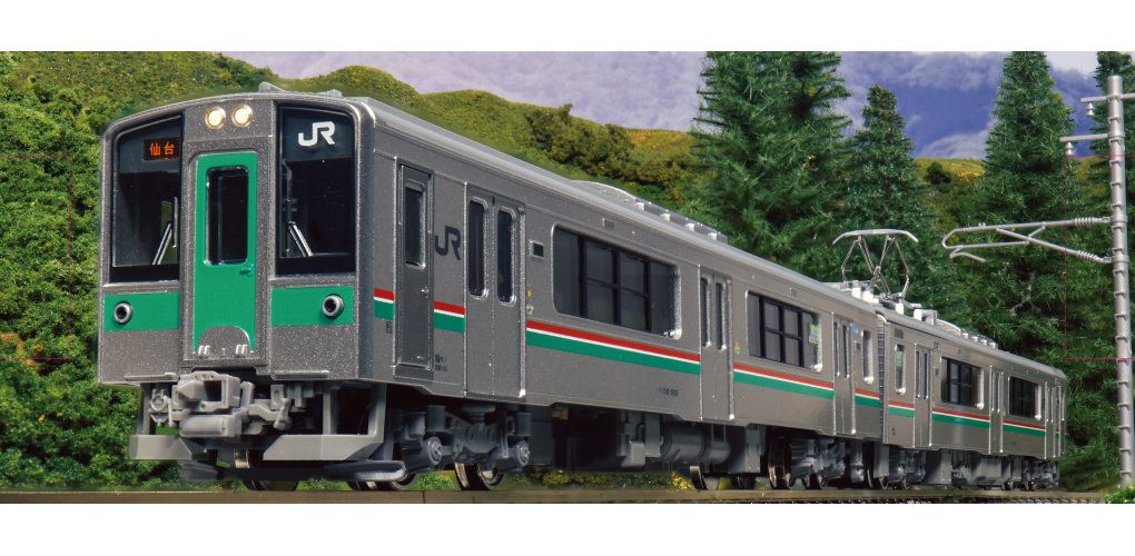 鉄道模型 カトー 10-013 杜の都の近郊電車 701系 スターターセット N