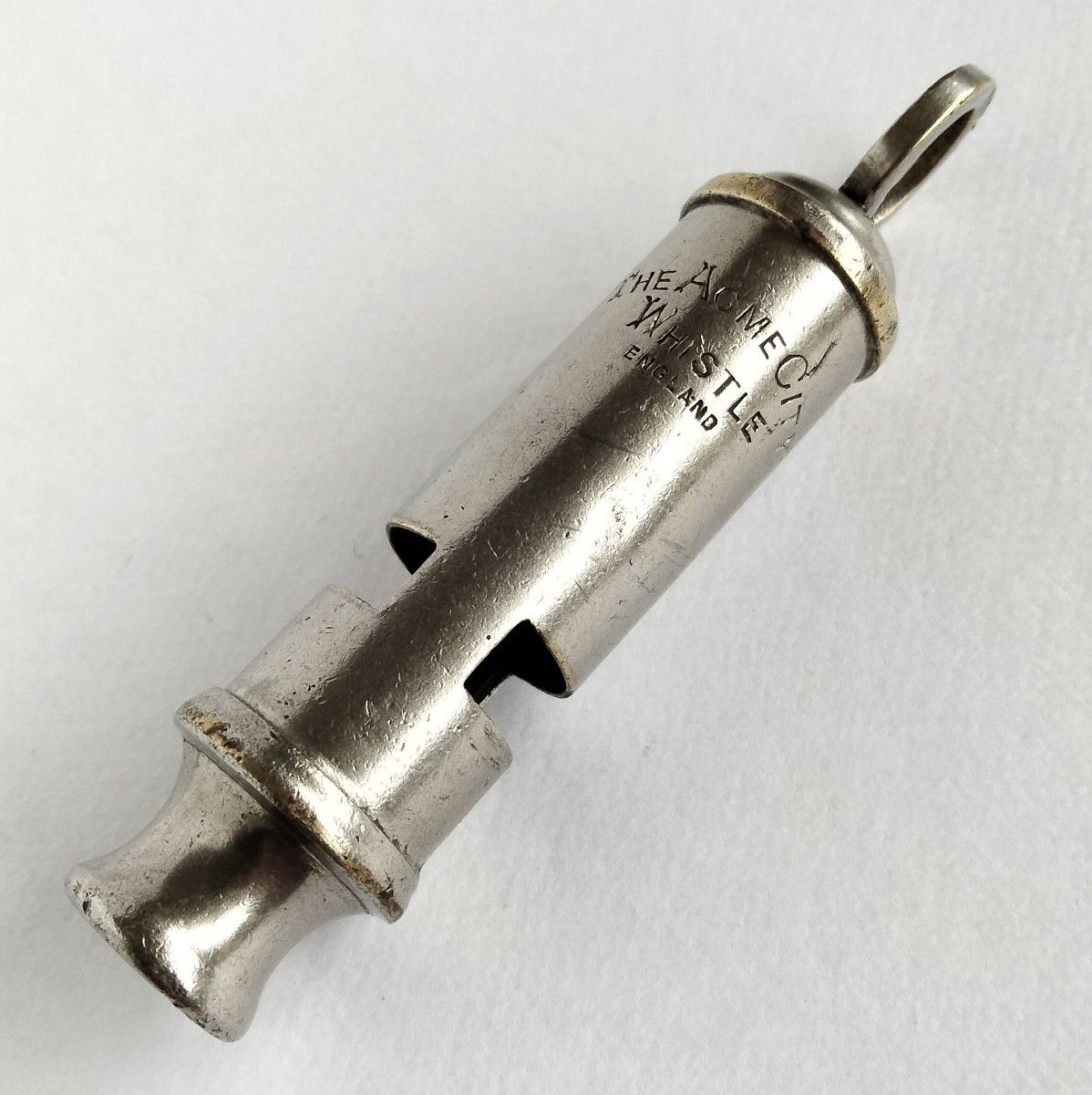 ビンテージ ホイッスル 笛 イギリス ACME アクメ 縦型 真鍮
