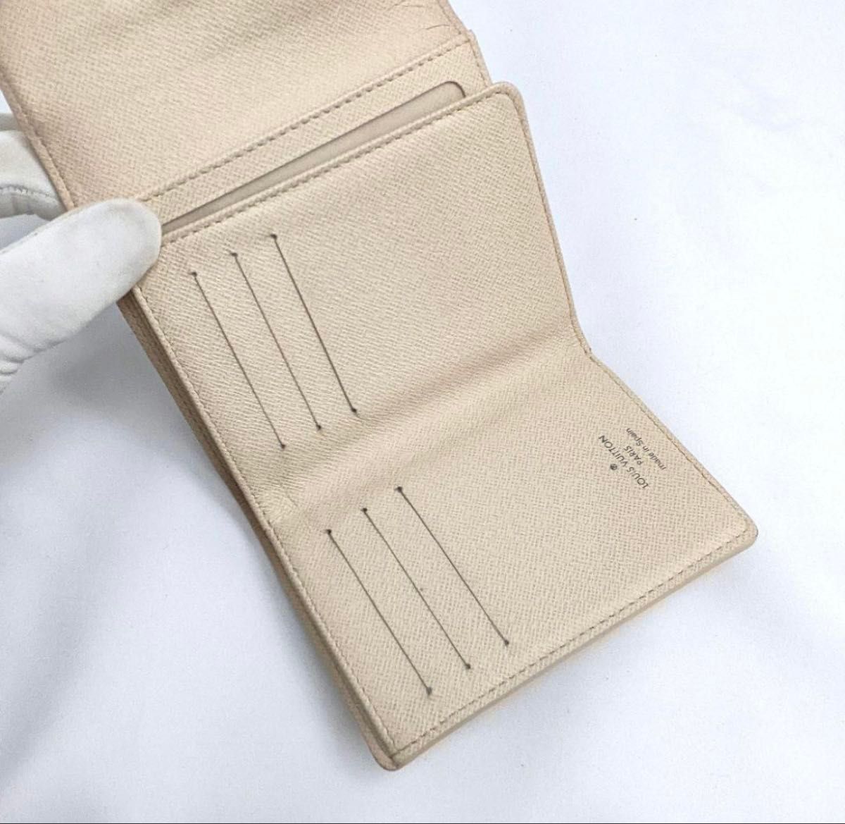 ルイヴィトン ダミエ アズール ポルトフォイユ コアラ 三つ折り財布