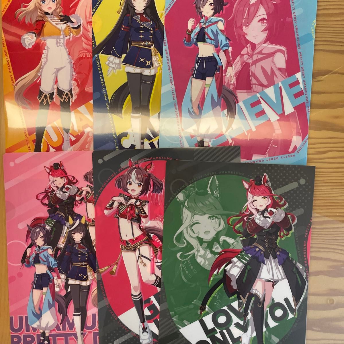 ウマ娘 クリアファイル全6種セット ファミリーマート限定｜Yahoo