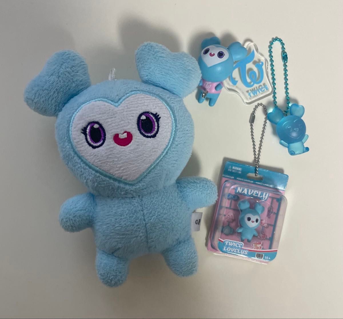 TWICE ナブリー ナヨン ぬいぐるみ マスコット チャーム ラブリー