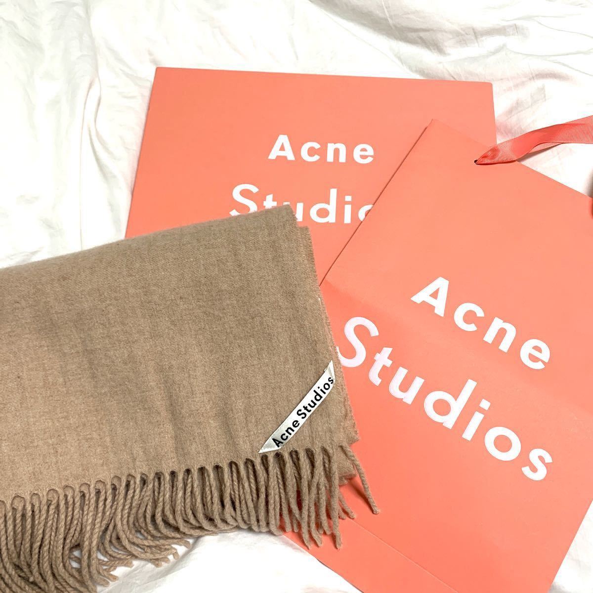 Acne Studiosマフラー ライトオートミール｜Yahoo!フリマ（旧PayPay