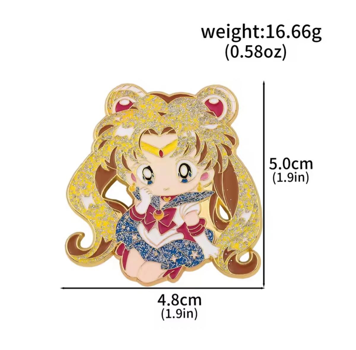 美少女戦士セーラームーン ピンバッチ ピンバ ッジピンズ 6個セット