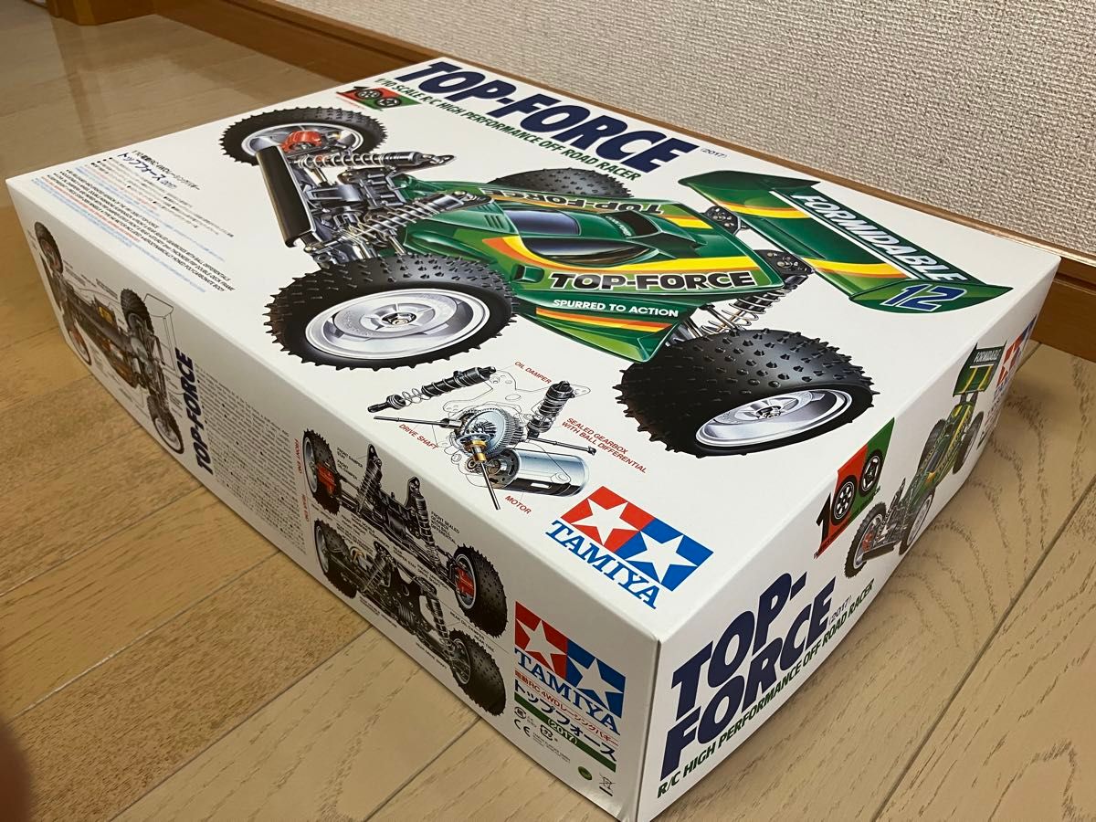 タミヤ 4WDバギー トップフォース(2017) メカ搭載済 1/10RC トップ