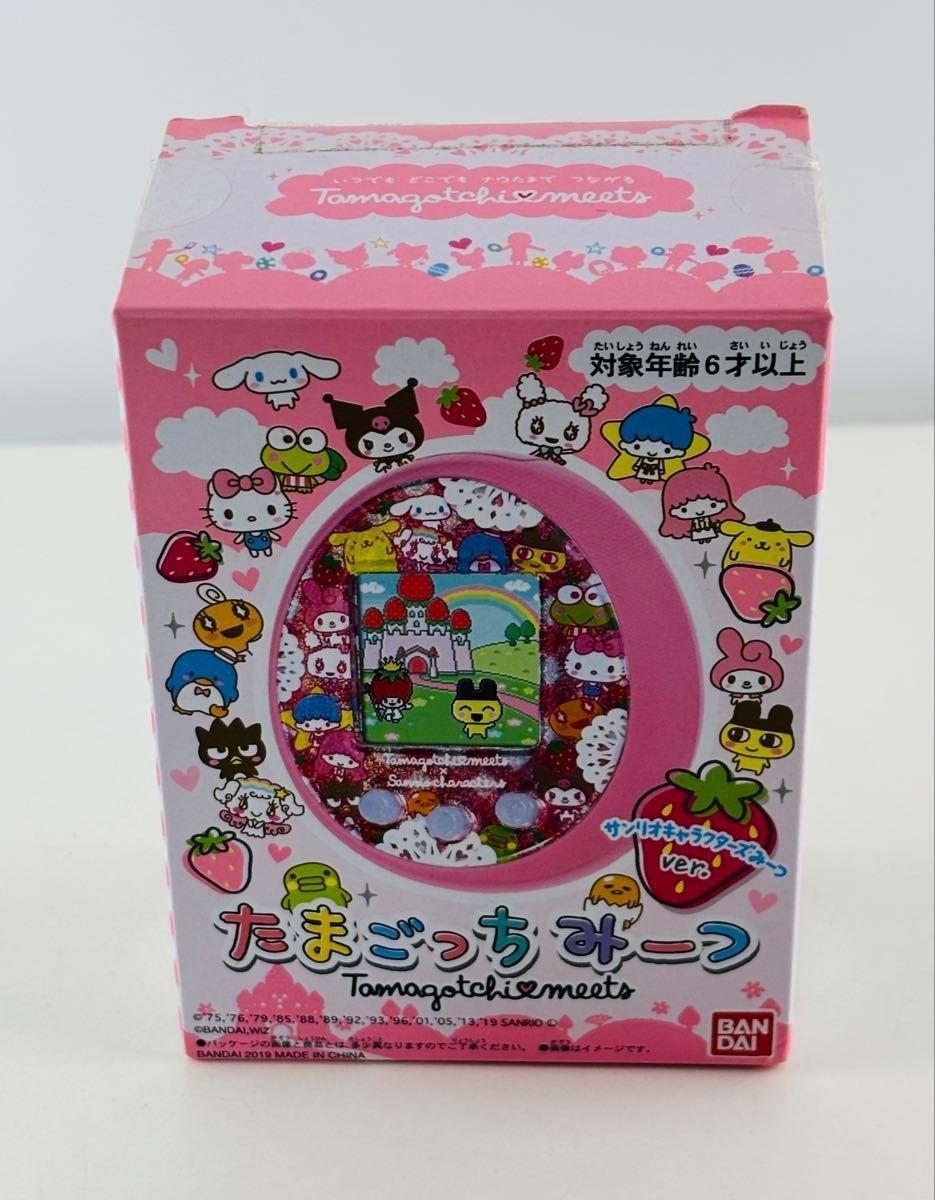 たまごっちみーつ サンリオキャラクターズみーつver. ピンク バンダイ