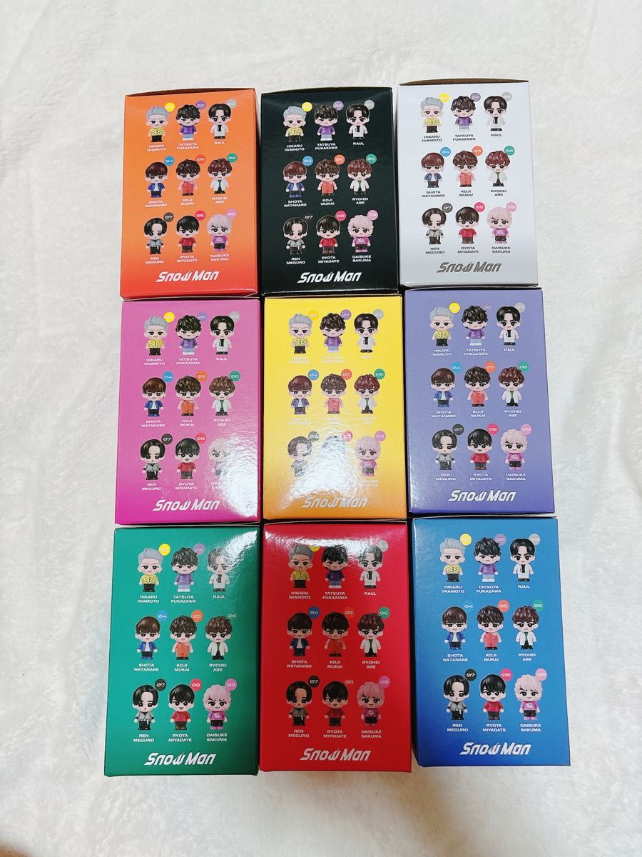 SnowMan すのチル ソフビ 9人 全員分セット｜Yahoo!フリマ（旧PayPay