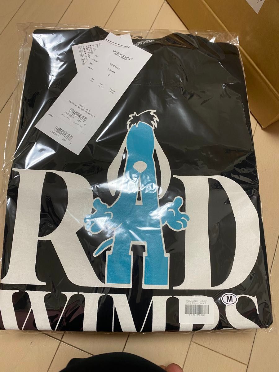 RADWIMPS × UNDERCOVER Tシャツ2025 白 Mサイズ 新品 RADWIMPS Tシャツ
