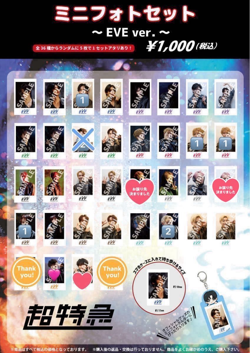 Eve UNDERCOVER 電子籤引 B賞 Eve UNDERCOVER 電子籤引 B賞 Eve