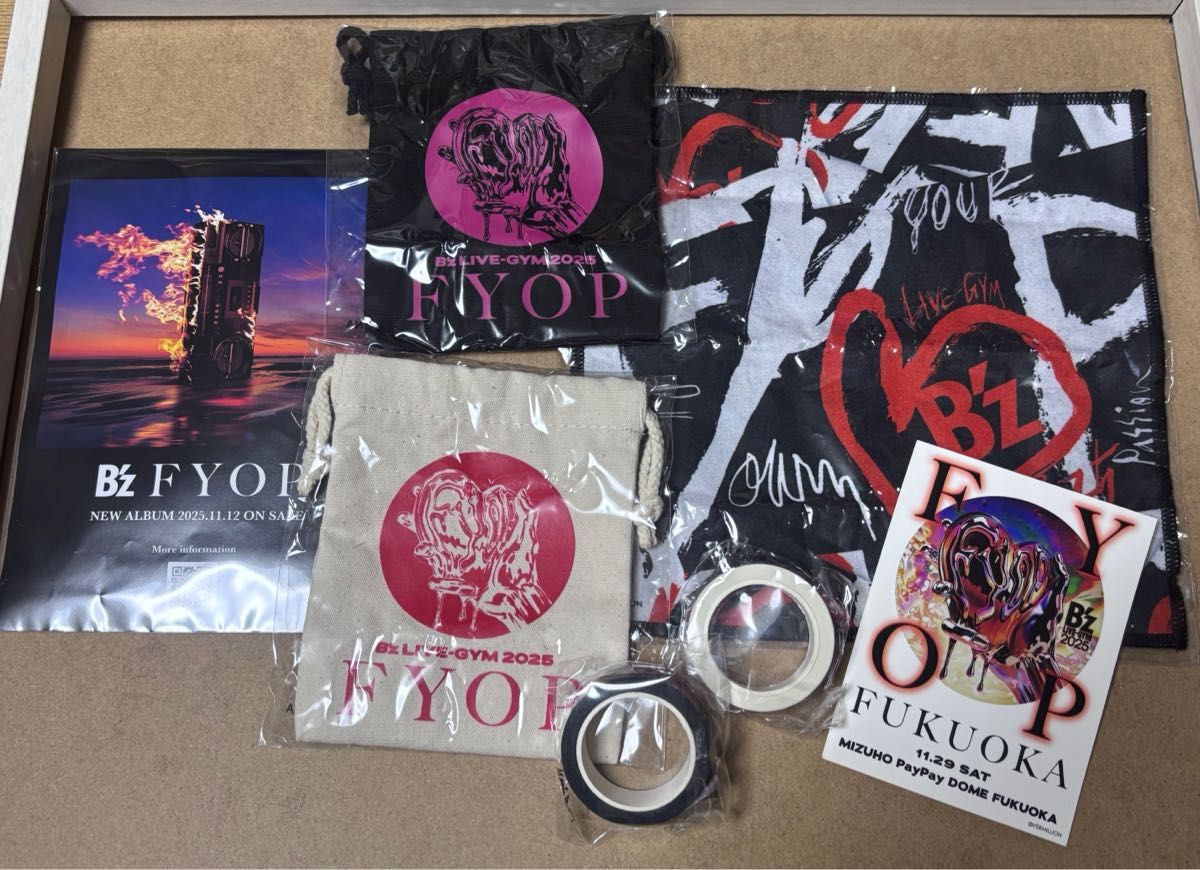 B'z LIVE-GYM 2025 FYOP ガチャ 5点セット 福岡｜Yahoo!フリマ（旧