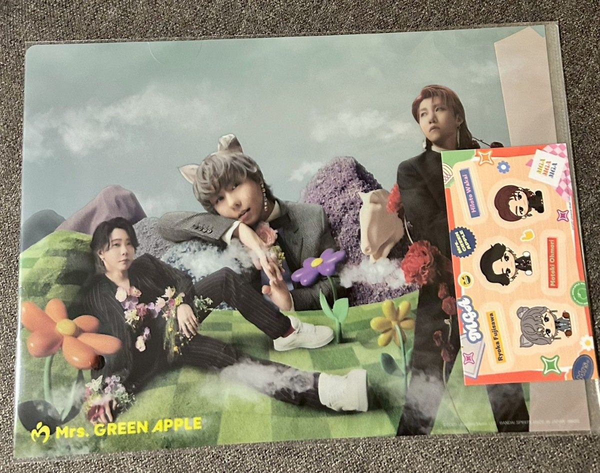 Mrs green apple ミセス 一番くじ クリアファイル 2点セット