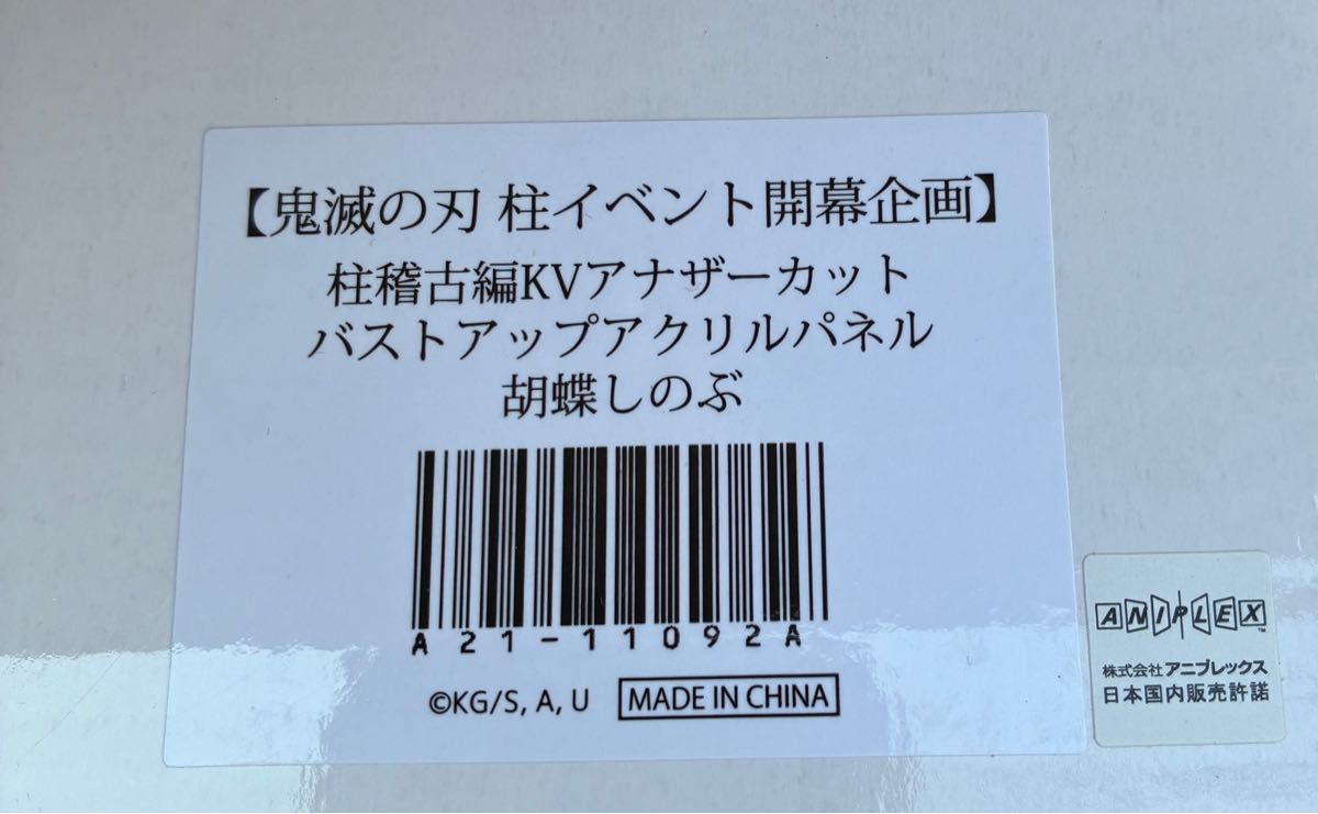 鬼滅の刃 柱イベント開幕企画 柱稽古編KV アナザーカット バストアップ