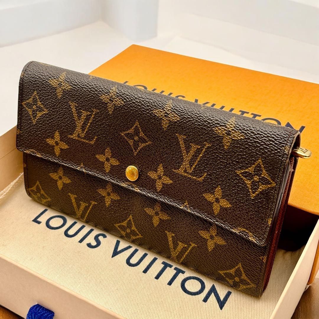 ルイヴィトン モノグラム ポルトフォイユ サラ 長財布 廃盤 二つ折り