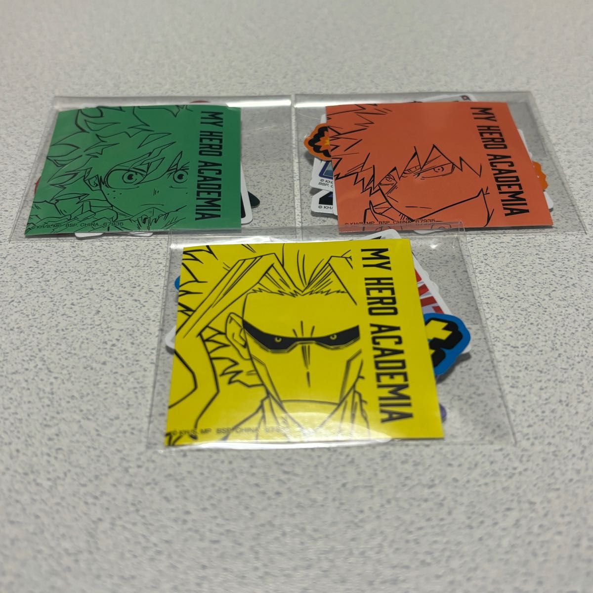 僕のヒーローアカデミア 一番くじ L賞ステッカーセット｜Yahoo!フリマ