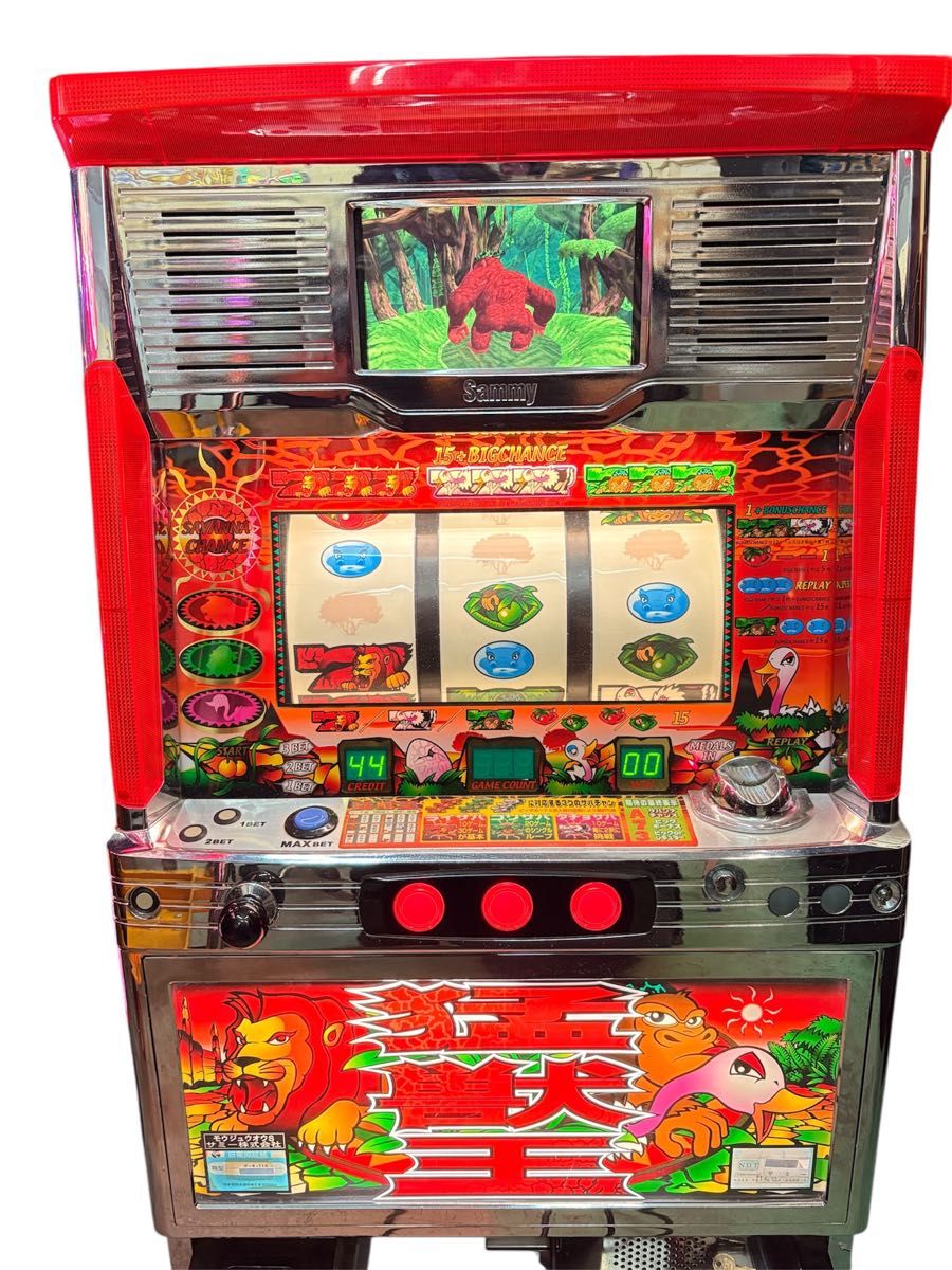 1/3まで新春値下げ猛獣王 パチスロ実機 実機 パチスロ サミー スロット