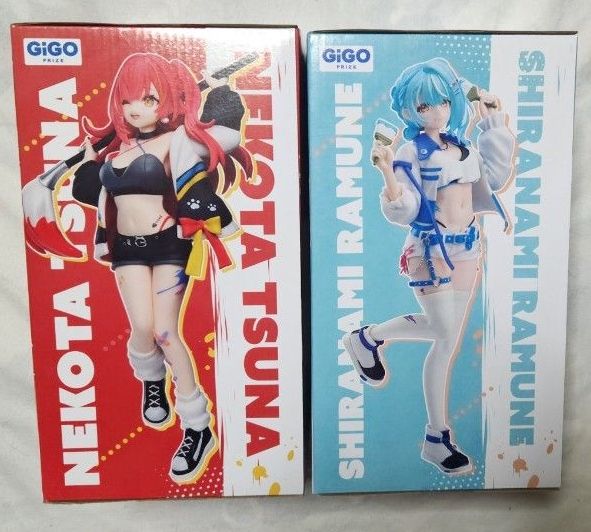 ぶいすぽ スケールフィギュア 猫汰なつ＆白波らむね GIGO限定 全2種