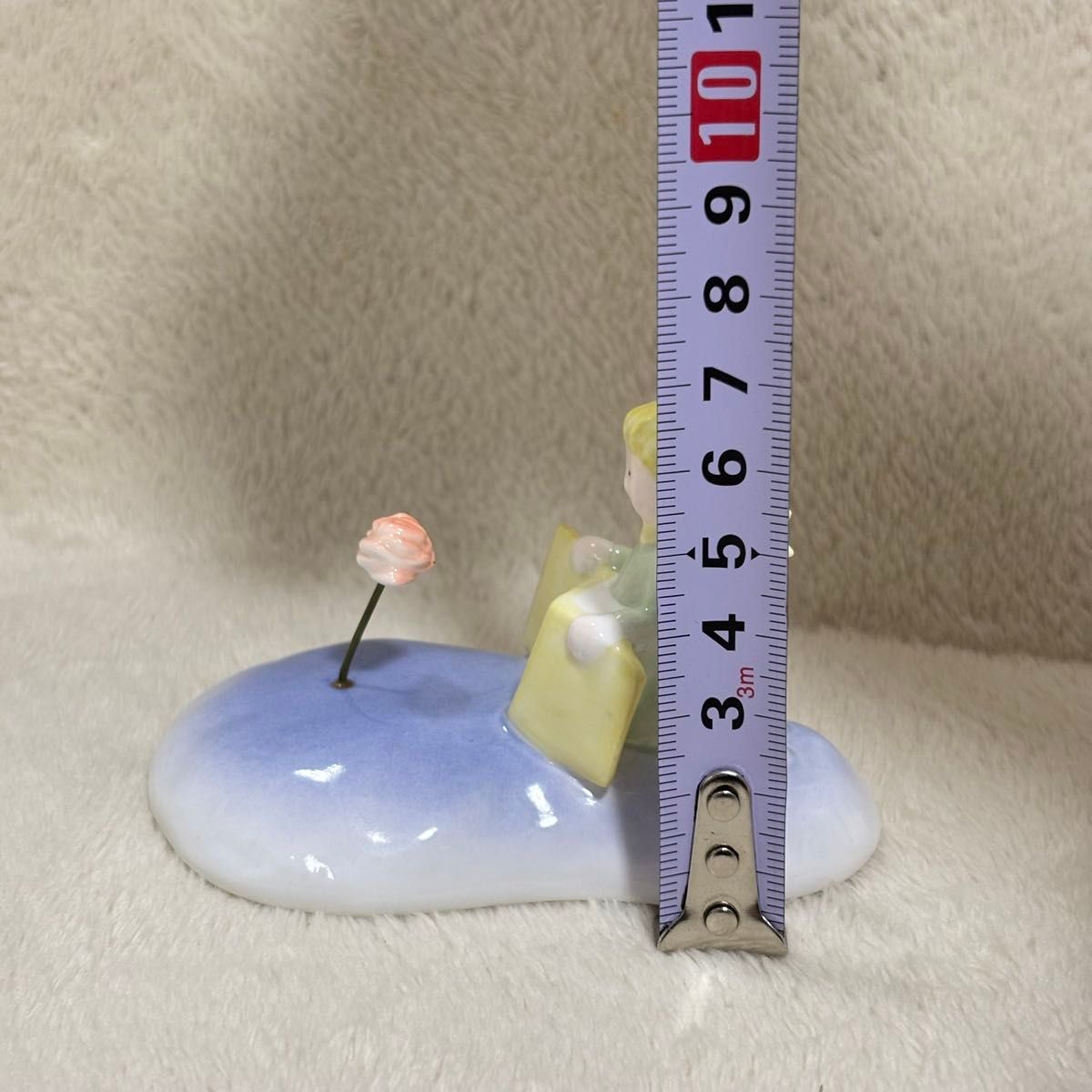 星の王子さま バラと王子さま ボーンチャイナ 新日鉄 フィギュアリン