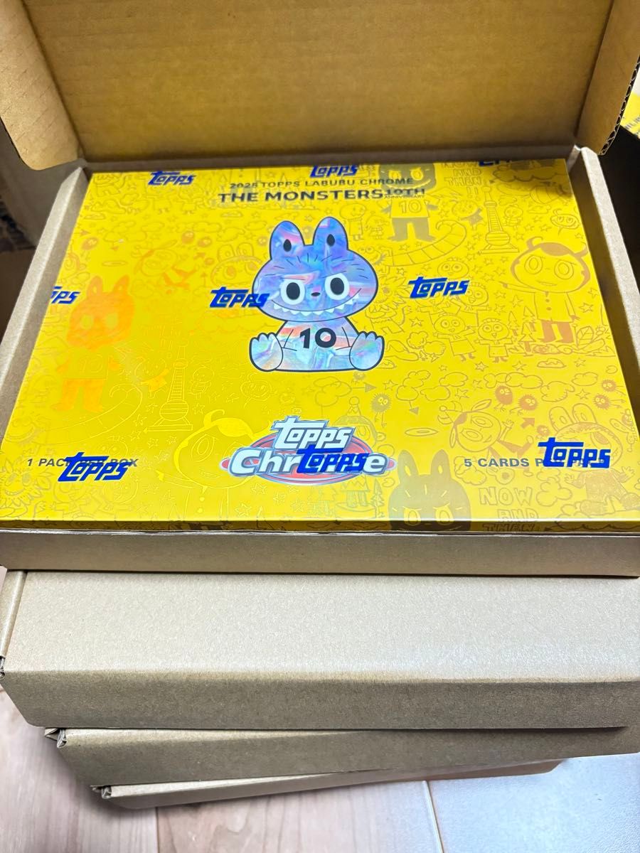 2025 Topps Chrome Labubu 未開封5BOX ラブブ｜Yahoo!フリマ（旧PayPay