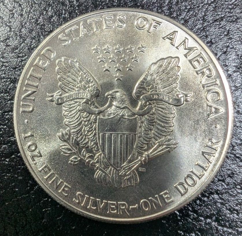 1986年初年度 ウォーキングリバティ 1オンス アメリカ イーグル 銀貨