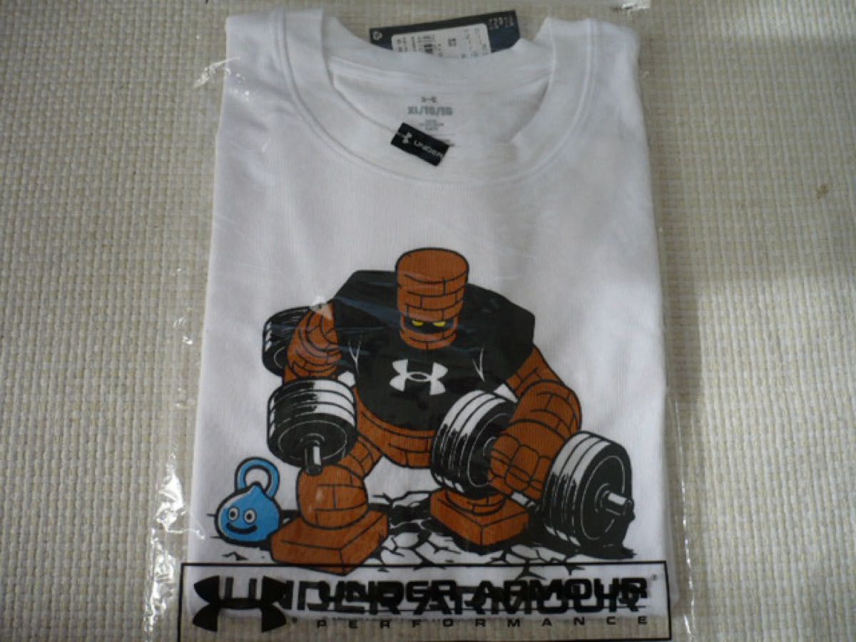 送料無料 新品未使用 UNDER ARMOUR アンダーアーマー ドラクエコラボT