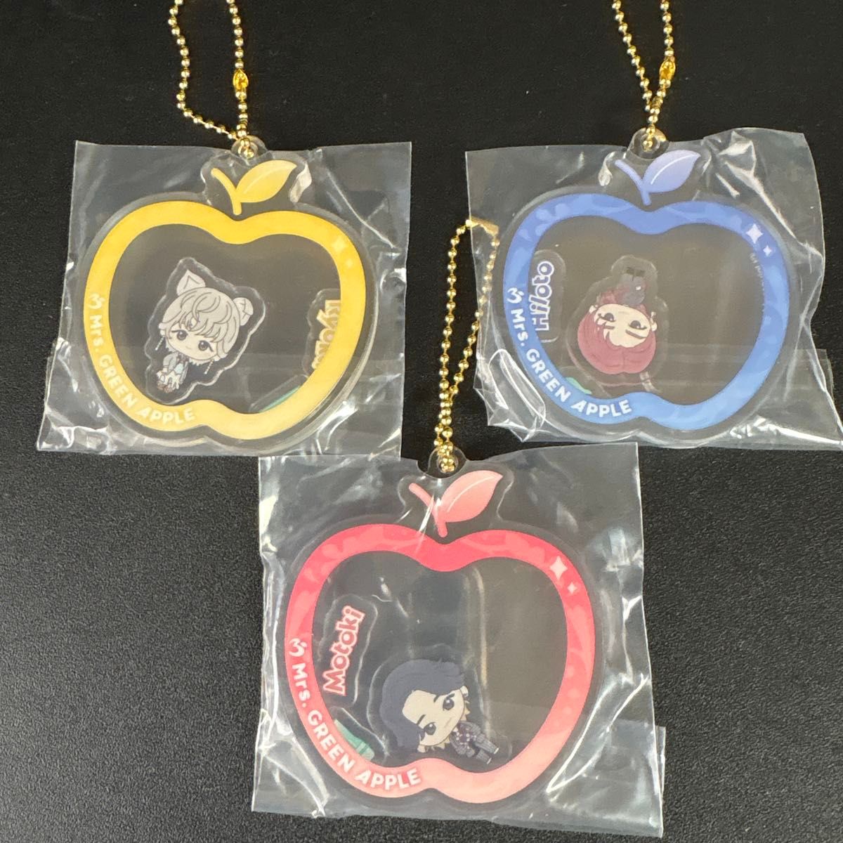 一番くじ Mrs GREEN APPLE ミセス E賞 シャカシャカアクリルチャーム