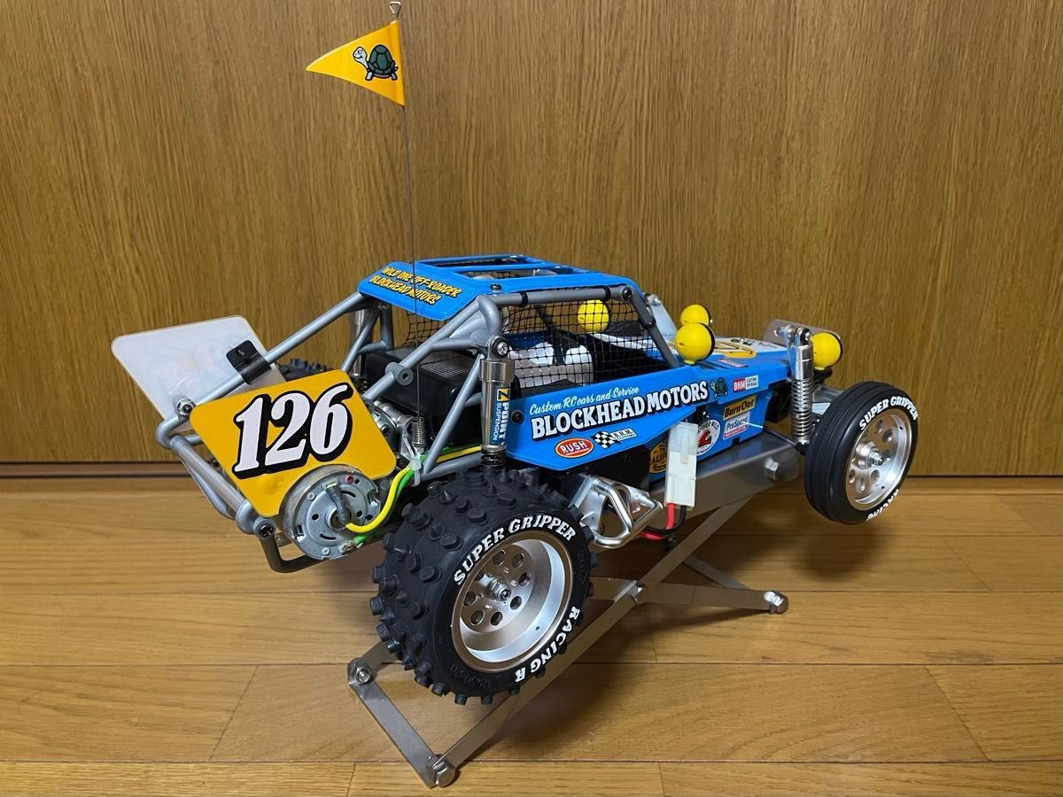 タミヤ 1/10 RC XB ワイルドワンオフローダー BLOCKHEAD MOTORS （一部