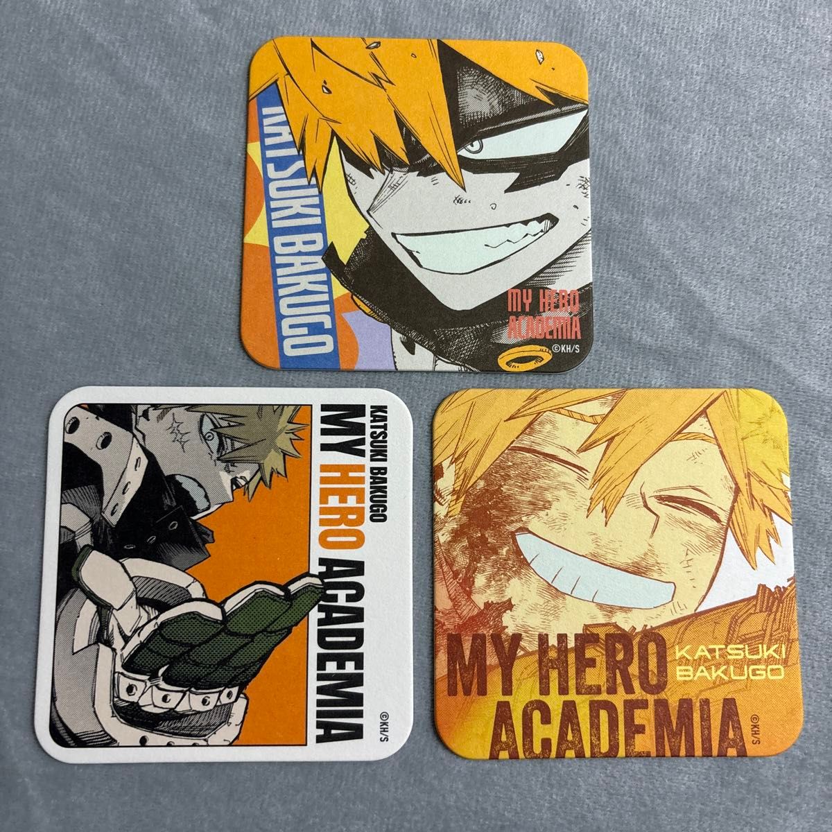 ヒロアカ原画展 アートコースター 爆豪勝己 僕のヒーローアカデミア