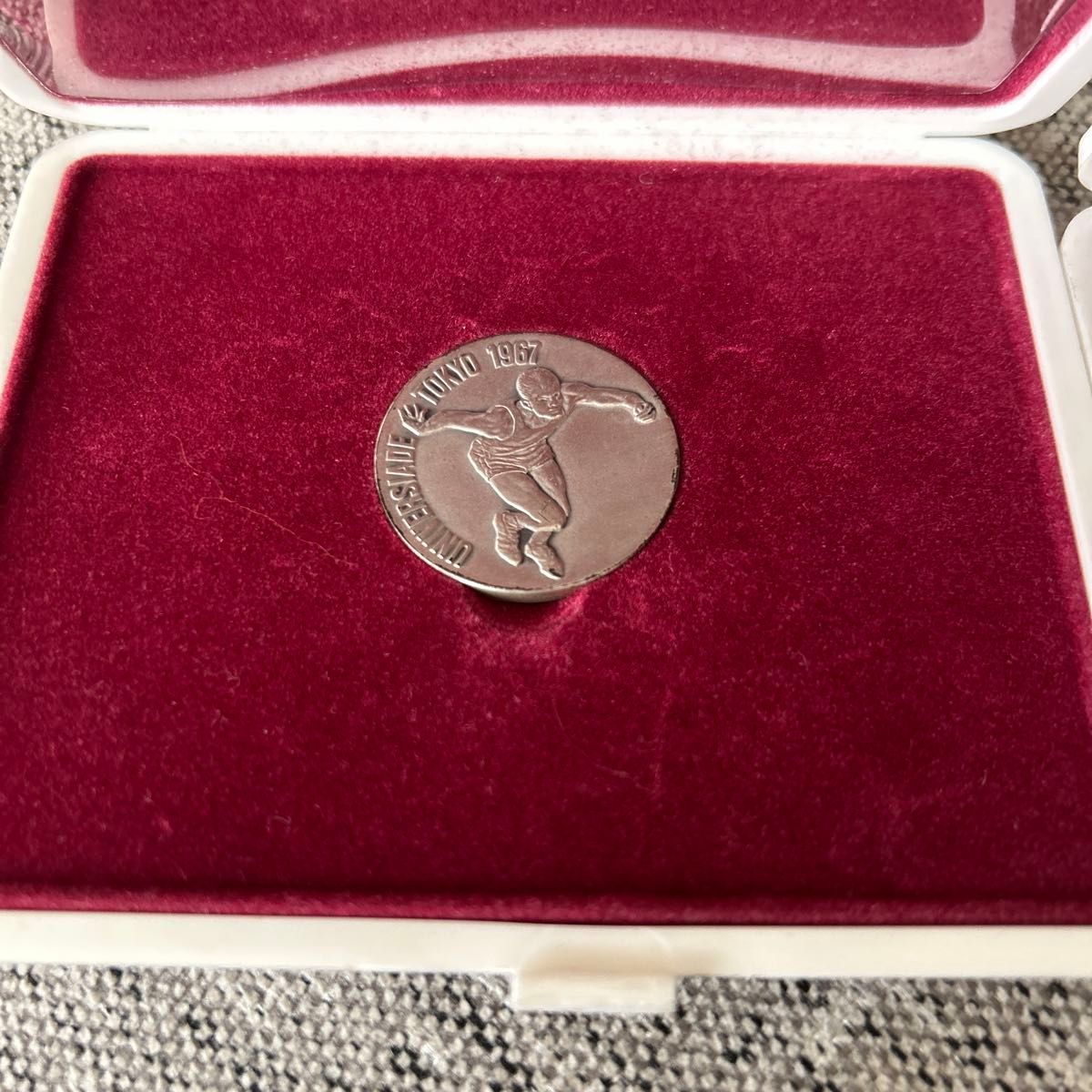 1967年 ユニバーシアード東京大会 記念メダル 銀メダル 銅メダル 2個