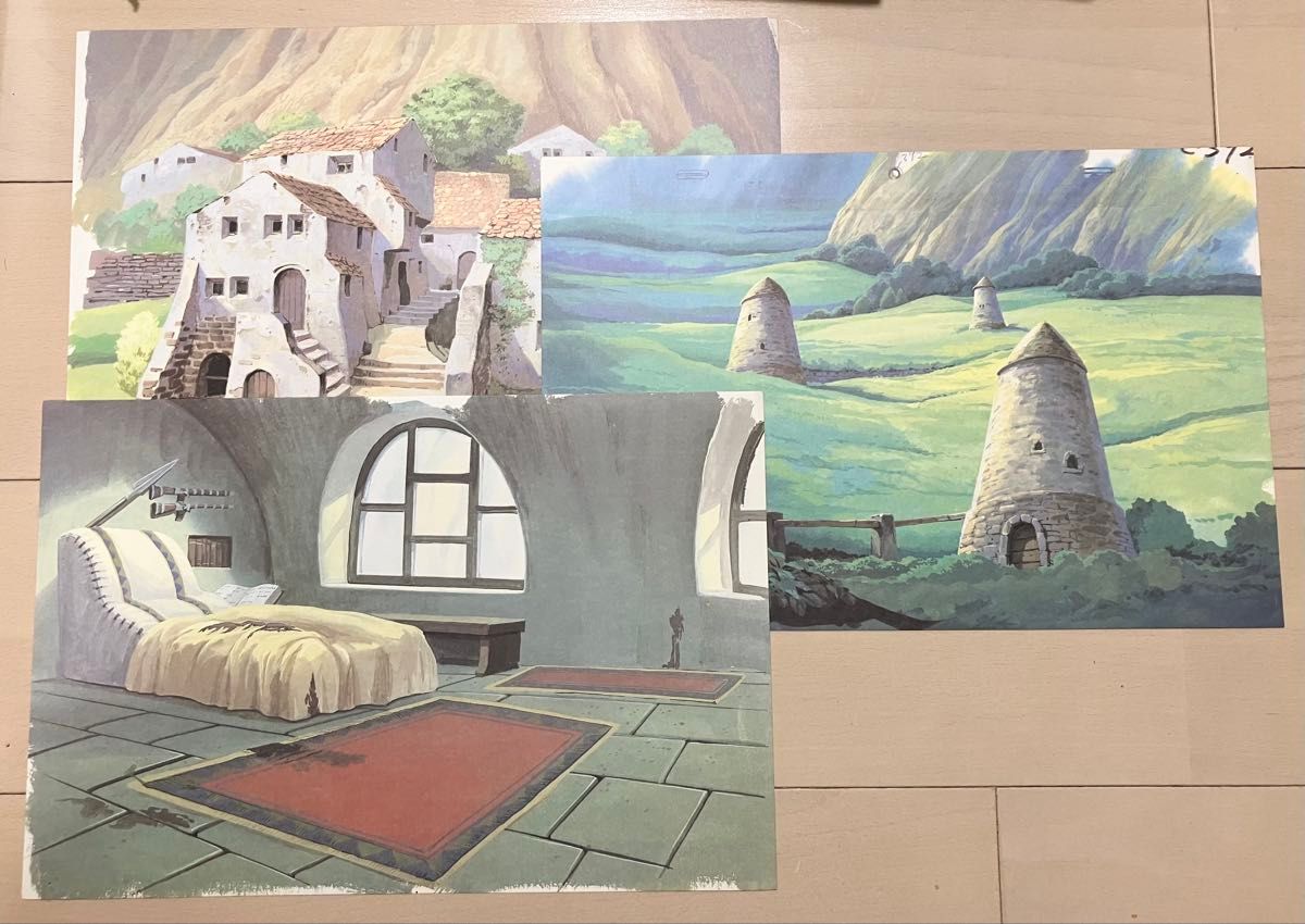 スタジオジブリ 風の谷のナウシカ 複製セル画 背景セット 宮崎駿 フル