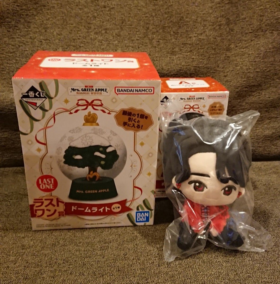 Mrs GREEN APPLE 一番くじ A賞 ぬいぐるみマスコット 大森元貴 ラスト