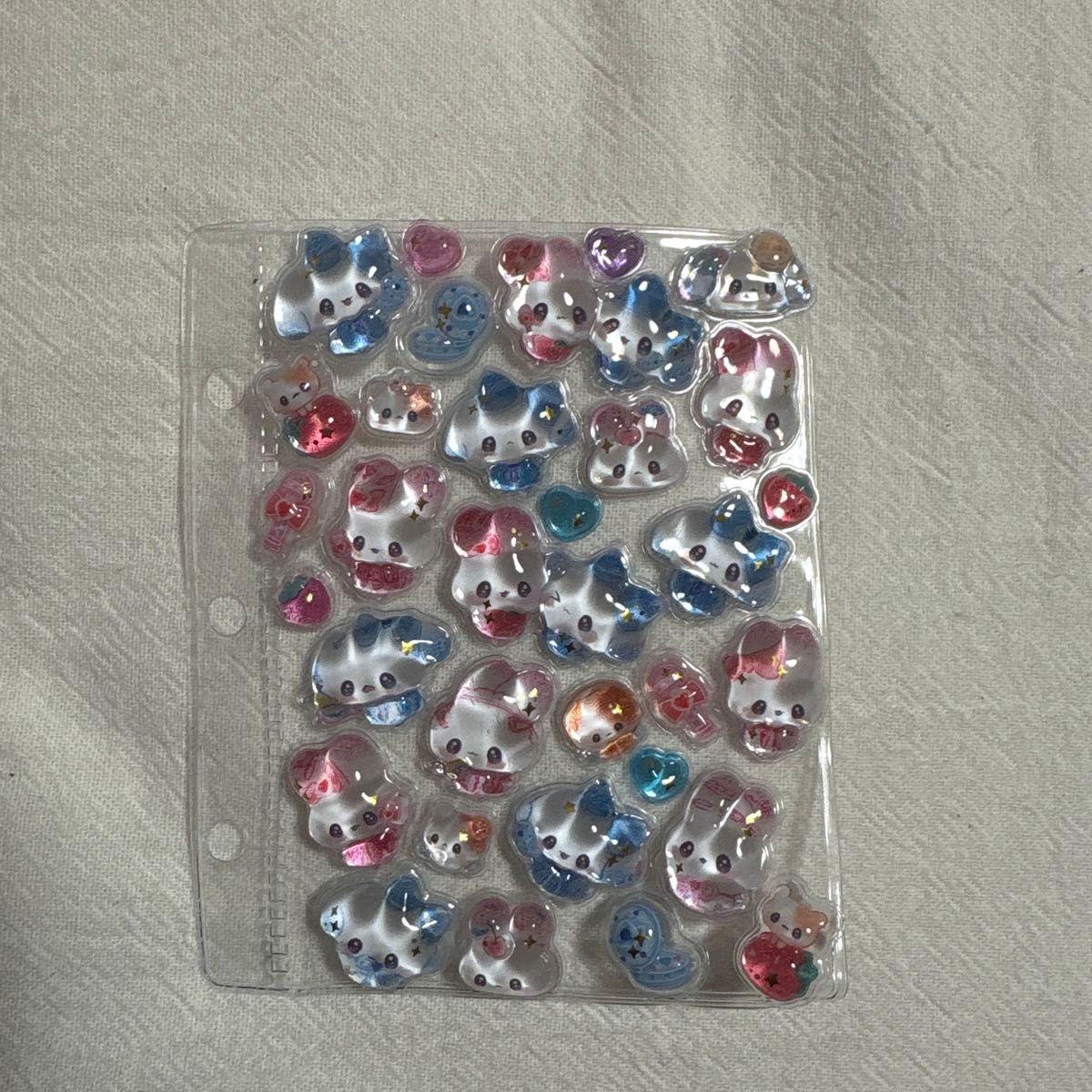 シール帳 完成品 ボンボンドロップシール ウォーターシール おはじき