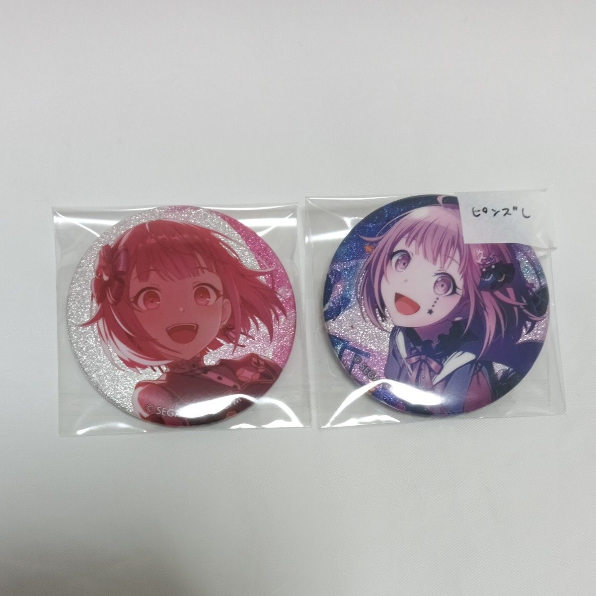 プロセカ 鳳えむ グリッター缶バッチ ピンズレ有 46a｜Yahoo!フリマ