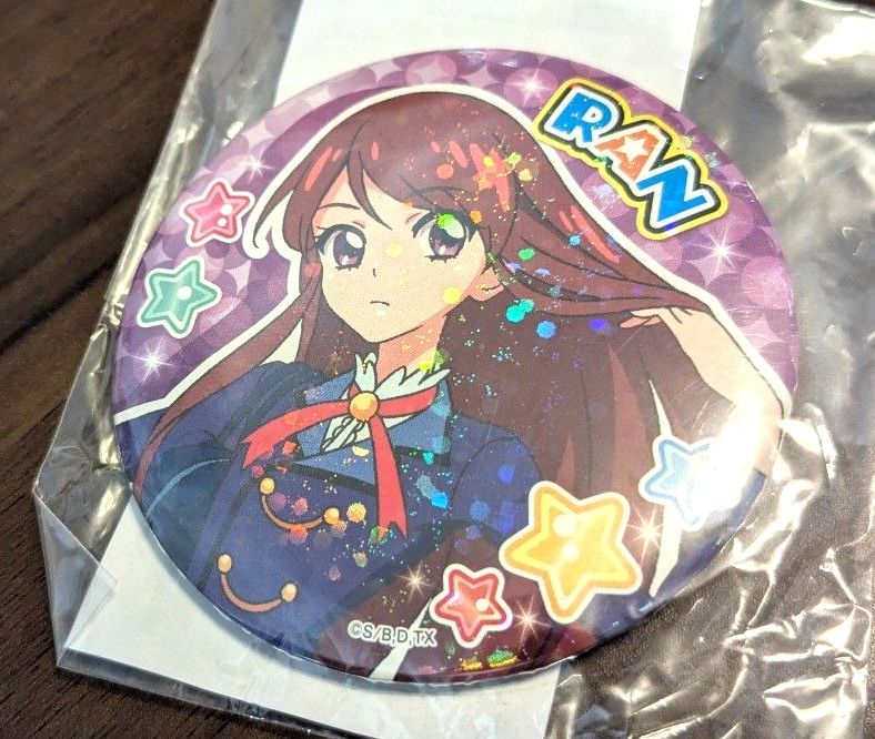 激レア】未開封新品 アイカツ オフィシャルストア限定 紫吹蘭 まるい缶