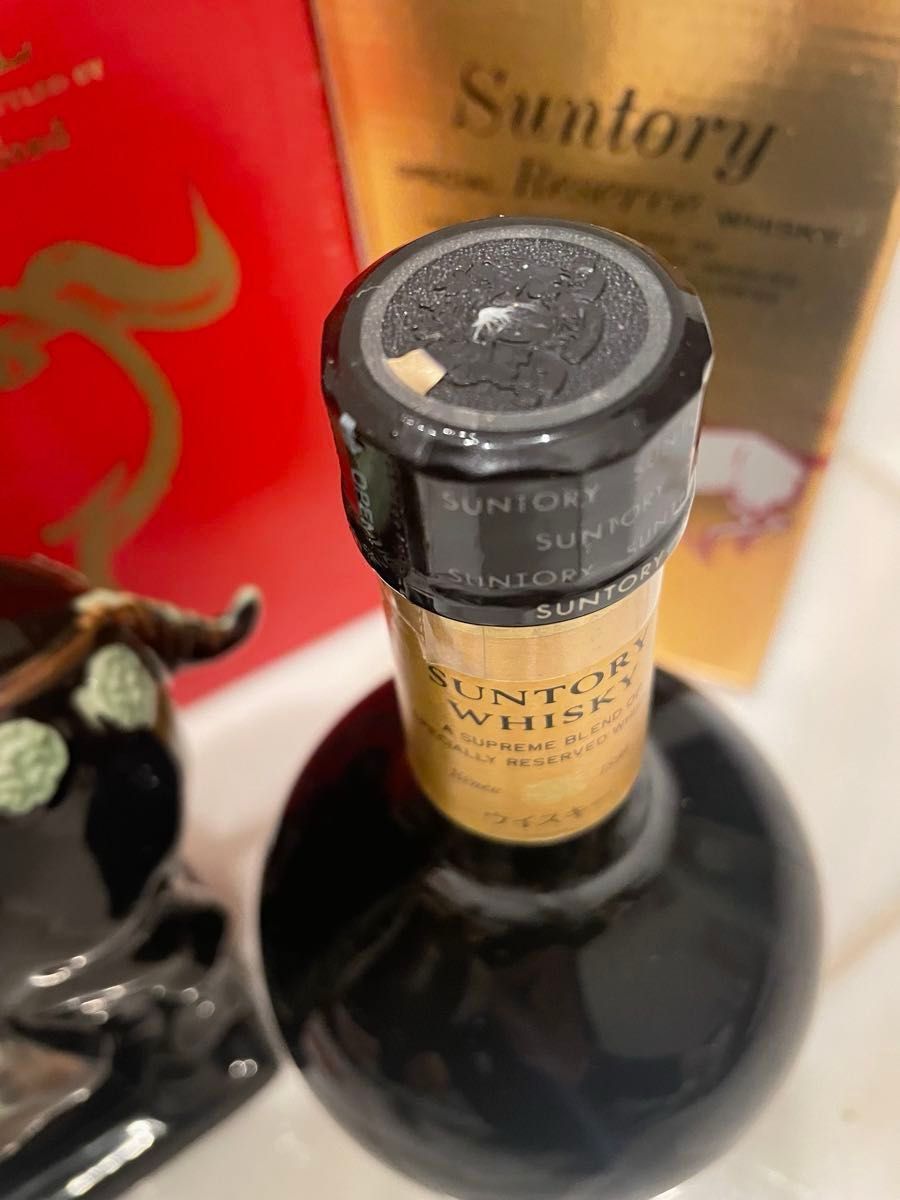 サントリーウィスキーローヤル干支ボトル リザーブ干支ボトル 馬 古酒