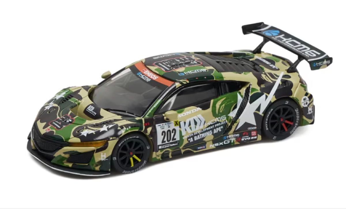 BAPE × POP RACE HONDA NSX GT3 / 1 64｜Yahoo!フリマ（旧PayPayフリマ）