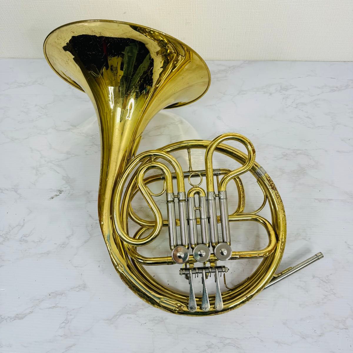 ヤマハ フレンチ ホルン YHR-313 ジャンク ケース マウスピース ヤマハ
