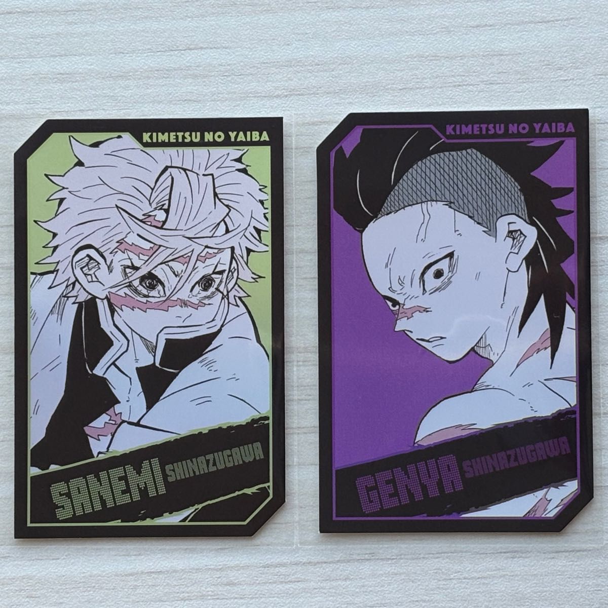 ジャンフェス2026 鬼滅の刃 場面写ホログラム缶バッジ 不死川実弥