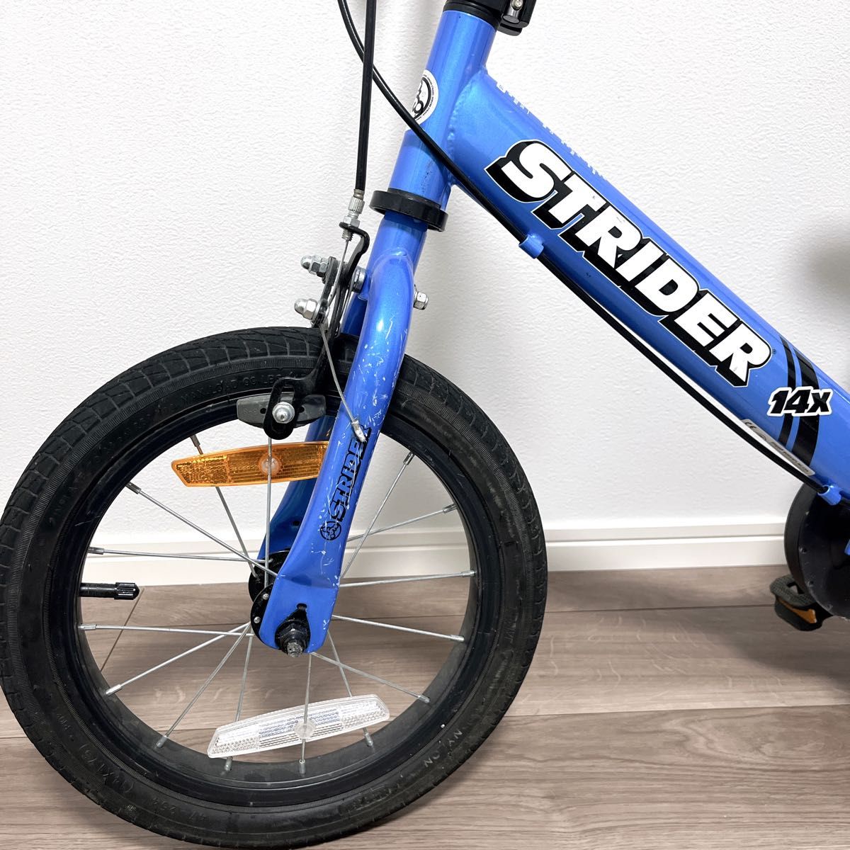 STRIDER 14xストライダー 14X 14インチ スティールブルー 子供用自転車