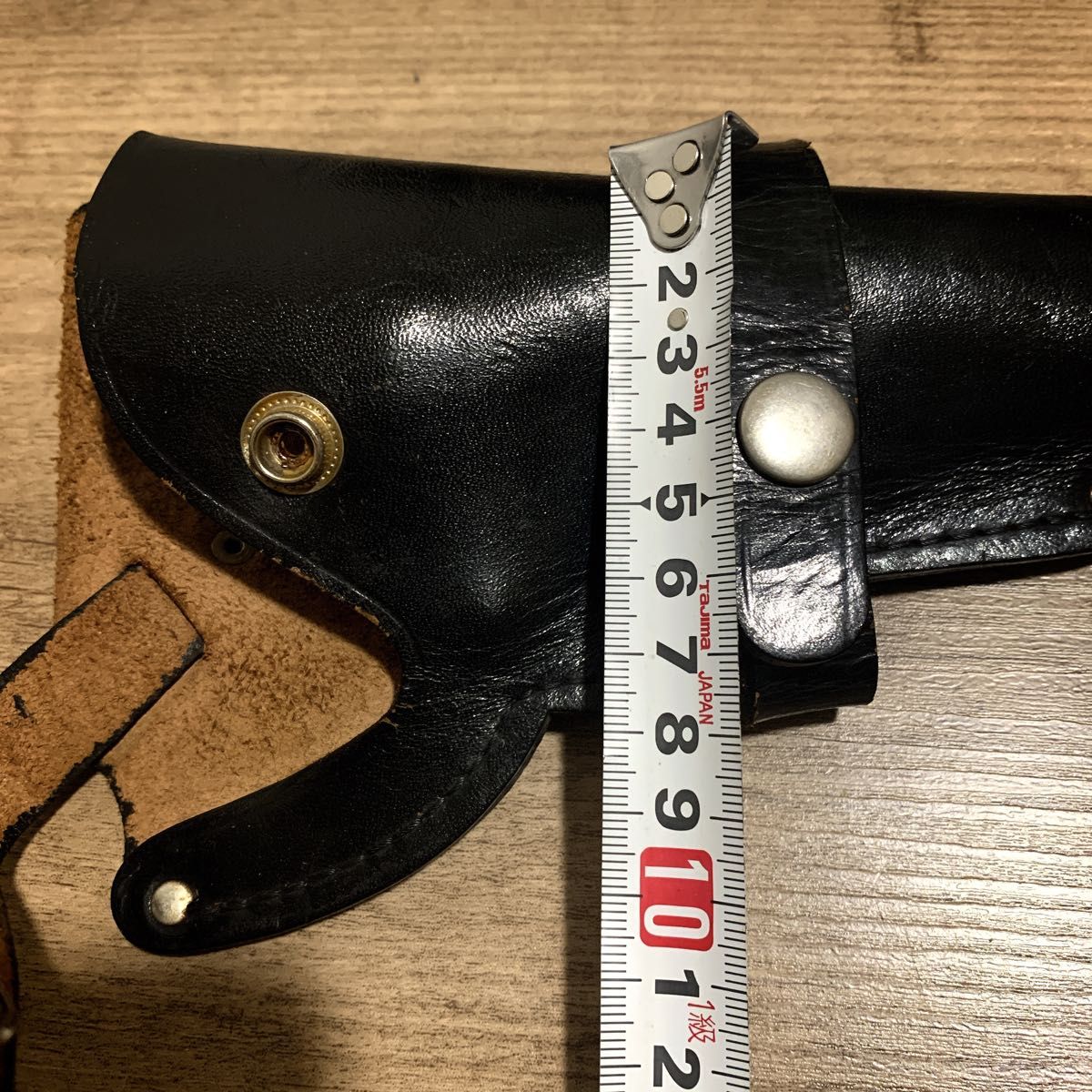 1980年代 国際産業 コクサイ 本革 ハンドガン用 レザーホルスター