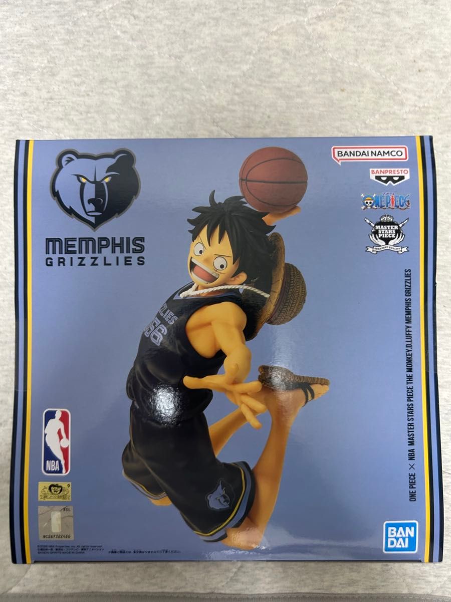ワンピース NBA MSP ルフィ グリズリーズ ワンピースベースショップ