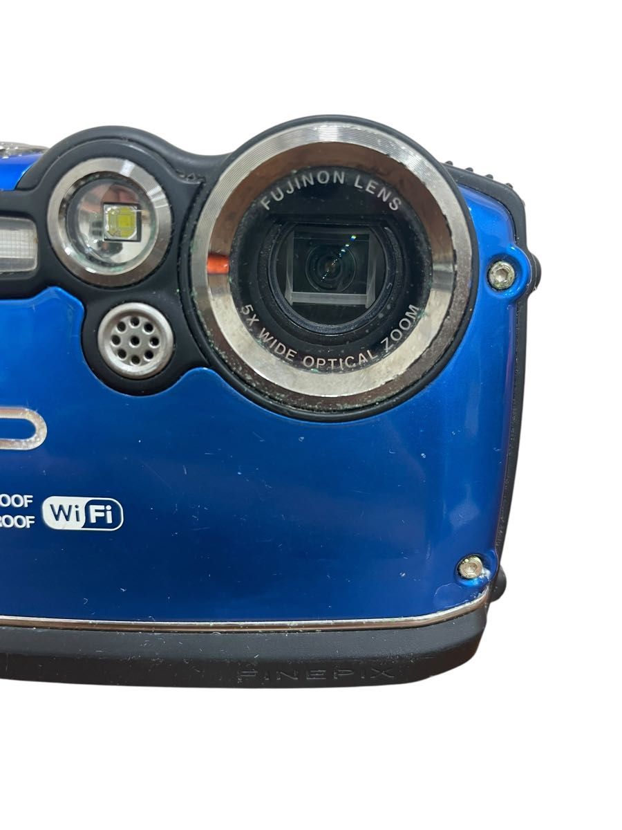 良品】FUJIFILM FinePix XP200 ブルー ジャンク】FUJIFILM FinePix