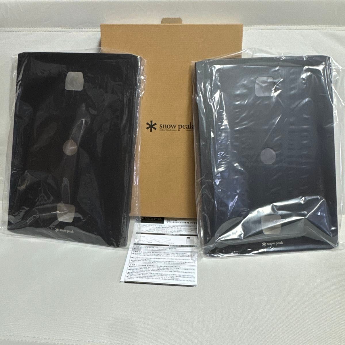 未使用品・非売品・レア】snowpeak フラットバーナー専用 リッドトレー