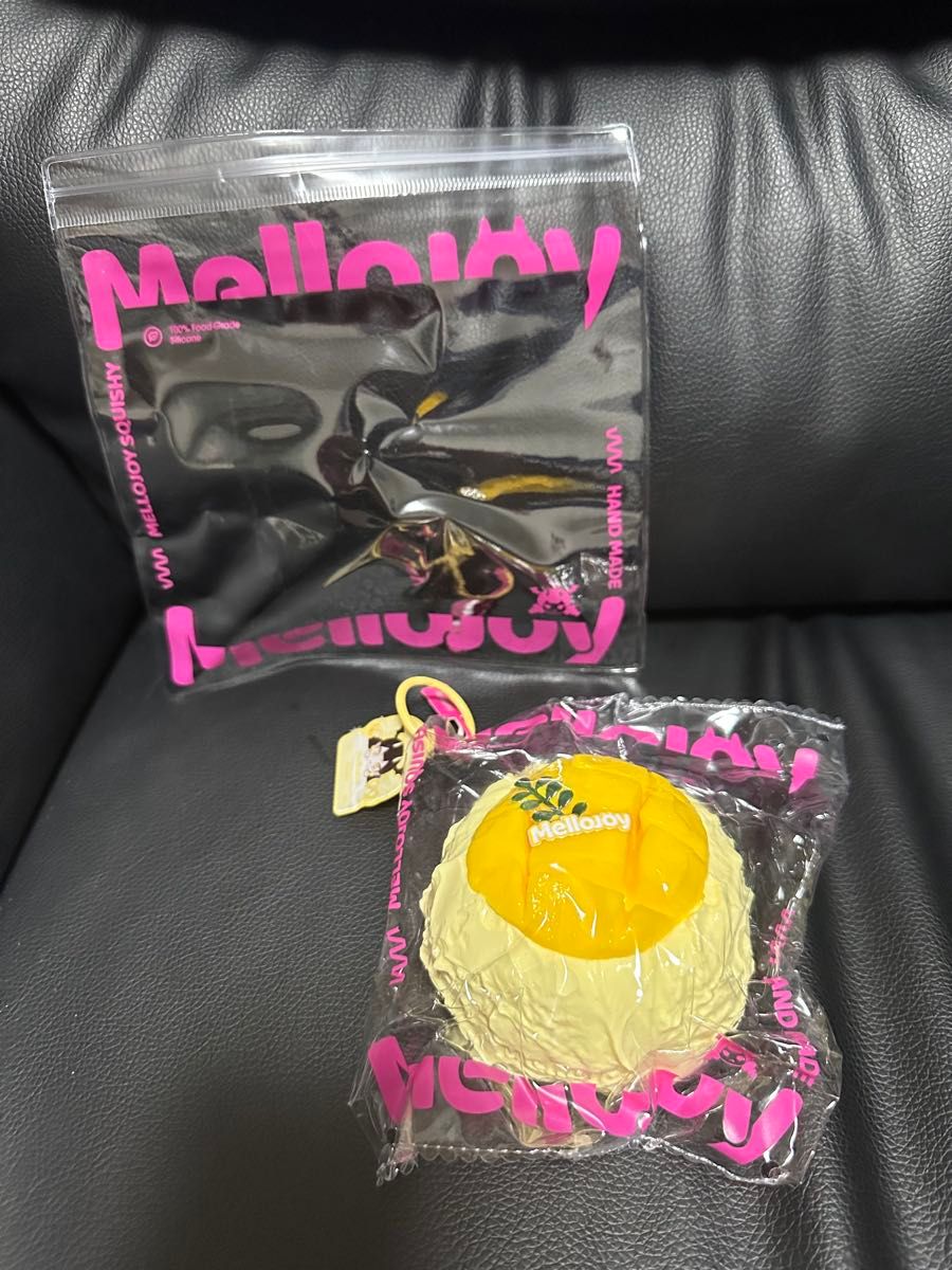 メロジョイ 大福 スクイーズ マンゴー みかん 2個セット メロジョイ