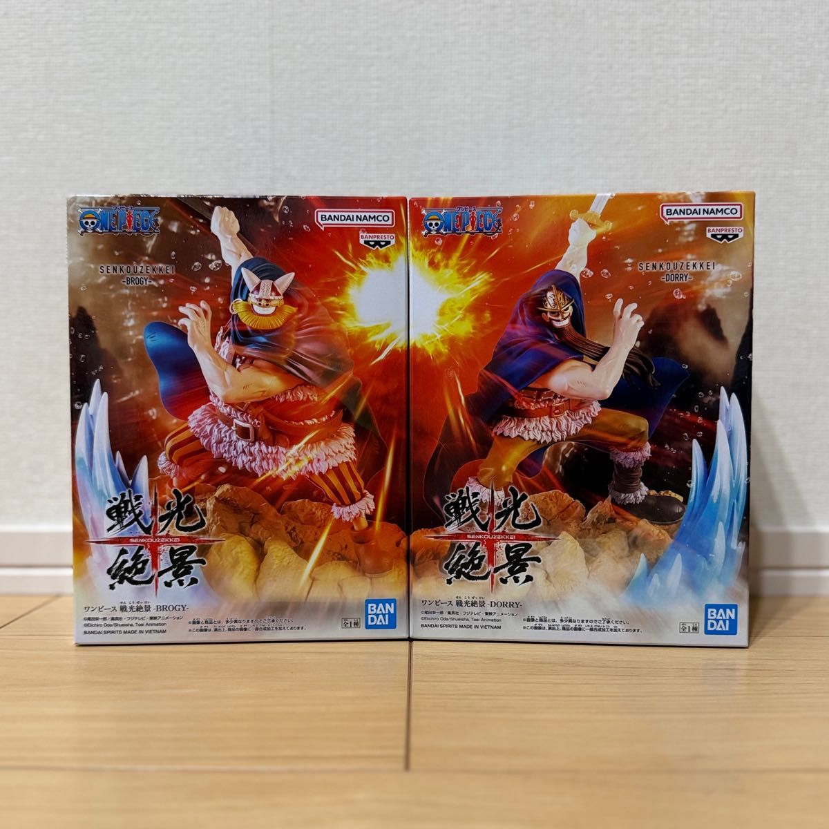 ONE PIECE ワンピース フィギュア 戦光絶景 ドリー＆ ブロギー