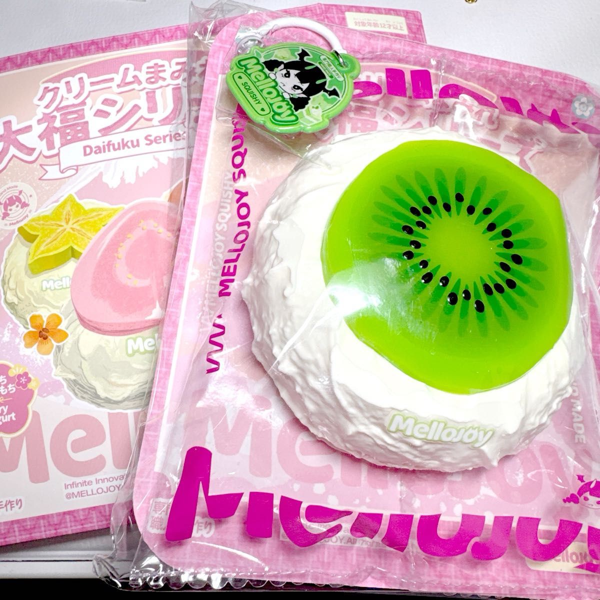 Mellojoy スクイーズ クリームまみれ大福 大福 mellojoy メロジョイ