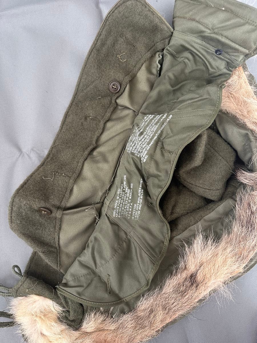 M-51 モッズコート用フード ワイヤー不具合 M-51 パーカー用フード